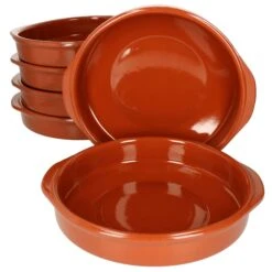 6er Set Cazuela Tonschale Bauchig 24cm - 99513 -Heimtextilienserien Laden 0df3f01f 01da 474d a92a 184da586d157