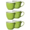 Ritzenhoff & Breker DOPPIO Jumbotasse 350 Ml Grün 6er Set - A -Heimtextilienserien Laden 1ad217a3 4d14 4631 af69 a7722af70f0e