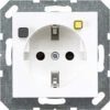 Jung FI-SCHUKO-Steckdose Aws A 5520.30 WW A5520.30WW