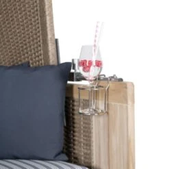 Strandkorb Komplettset - Bene Living - Schaalsee Mahagoni - PE Grau - Modell 534 - Inkl. Liftersystem -Heimtextilienserien Laden 27fdb035 f246 4a79 b5e8 ab4d47d5132d