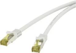 Renkforce CAT 6A (Rohkabel CAT 7) F/FTP Netzwerkkabel "Flex" Mit Bruchsicherer Rastnase 1 M -Heimtextilienserien Laden 2952fc03 028b 4309 9e49 00db2cf3faec