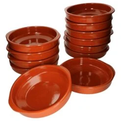 6er Set Cazuela Tonschale Bauchig 24cm - 99513 -Heimtextilienserien Laden 2dac6636 9fd1 4d95 bd23 1151a359ac89