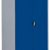 Stahl-Aktenschrank Metallschrank Abschließbar Werkzeugschrank 195 X 92,5 X 60cm Lichtgrau/Enzianblau 530361 -Heimtextilienserien Laden 2ef19d12 566d 408e bf95 ce0469a6564f