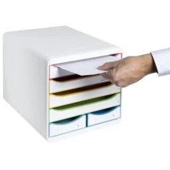 Exacompta 312913D BLACK & WHITE OFFICE Schubladenbox Mit 4 Schubfächern, BIG BOX MAXI, 347x278x271 Mm - Weiss/Harlekin 8 Exacompta 312913D BLACK & WHITE OFFICE Schubladenbox Mit 4 Schubfächern, BIG BOX MAXI, 347x278x271 Mm - Weiss/Harlekin -Heimtextilienserien Laden 3926767b 3955 4b83 8f62 02c0e4bd02ca