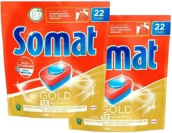 Somat 12 Gold Multiaktiv Spülmaschinentabs 4x22 Tabs Geschirrspültabs Reinigung -Heimtextilienserien Laden 454f777d d78f 4552 b566 33e7108638ff