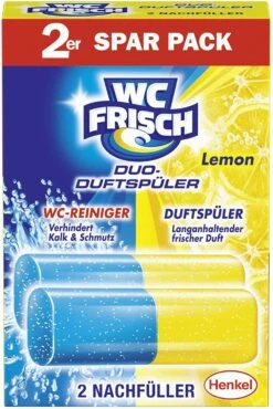 WC FRISCH Duo-Duftspüler 10er Pack Lemon WC Reiniger & WC-Duftstein 10x1 Stück -Heimtextilienserien Laden 4a91e142 fc2d 471b a7d8 293a5f9c2366
