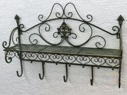 DanDiBo Garderobe Malega 12205 Wandgarderobe 60 Cm Kleiderhaken Wandregal Regal Haken -Heimtextilienserien Laden 4a9606eb a7c4 4b85 ad26 62c3a1218b9e