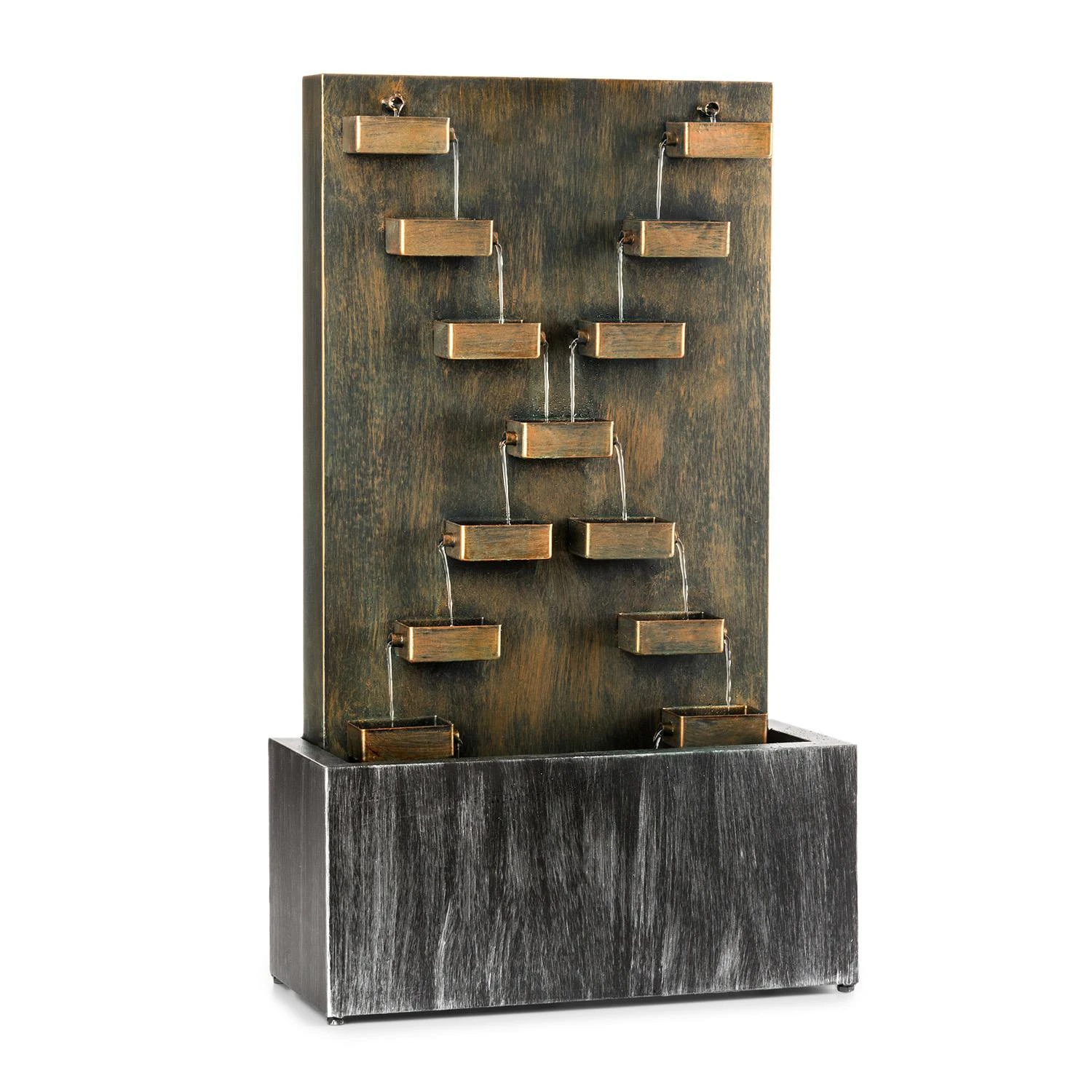 Skyriver Gartenbrunnen Zimmerbrunnen Indoor Outdoor LED Warmweiß 10 m Kabel verzinkt Bronze-Optik Bronze Skyriver Gartenbrunnen Zimmerbrunnen Indoor Outdoor LED Warmweiß 10 M Kabel Verzinkt Bronze-Optik Bronze -Heimtextilienserien Laden 4e457c78 f5aa 432e 810d 78ac1e1f0ba4