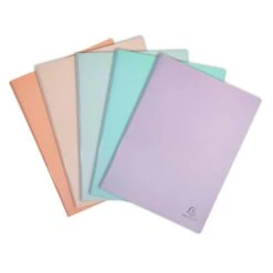 Exacompta 37150E 12x Hüllen/Etui A4 Aus Weichem Kunststoff, Chromaline Pastell - Farben Sortiert -Heimtextilienserien Laden 50735d41 7af7 47b9 99df e52025d93102