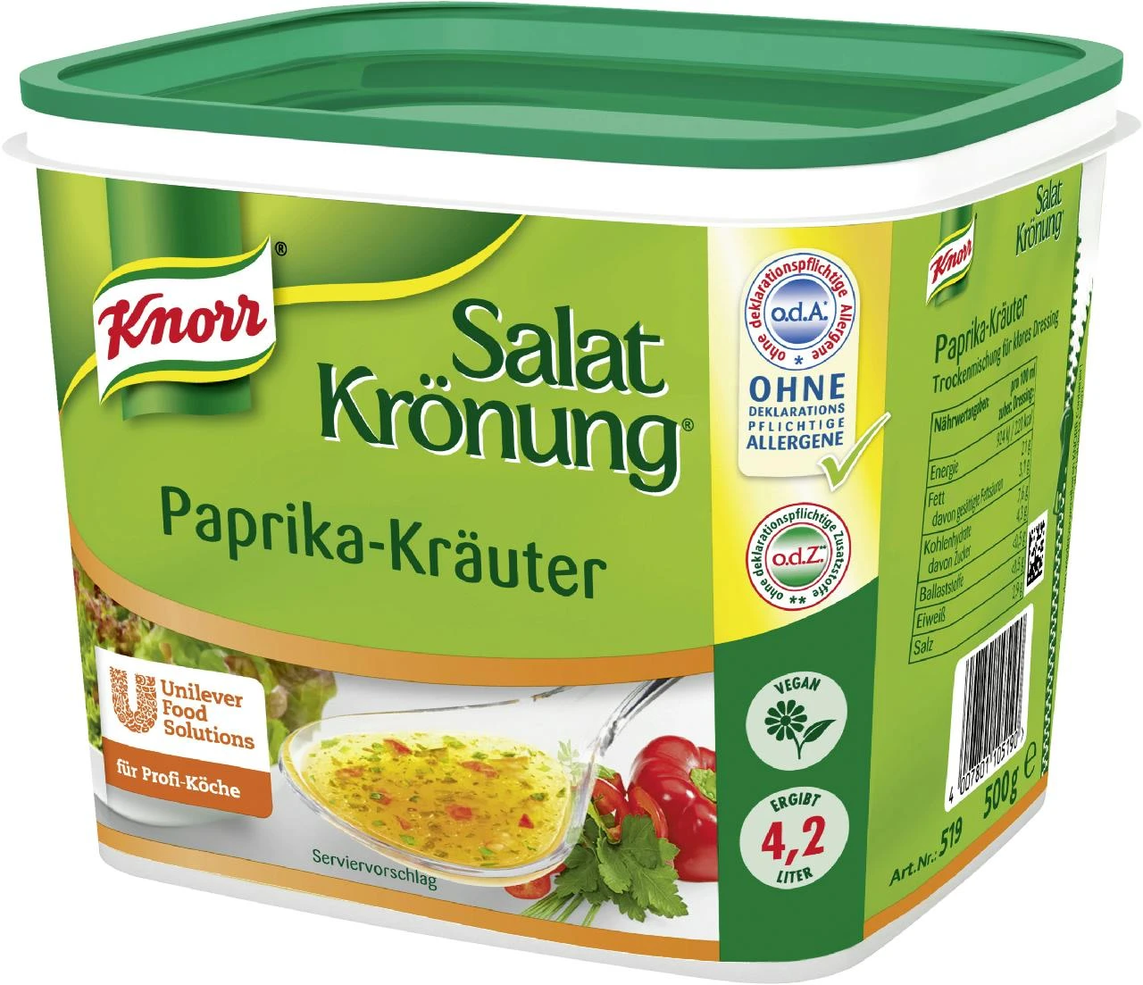 Knorr Salatkrönung Konzentriert (1,05 kg) Knorr Salatkrönung Konzentriert (1,05 Kg) -Heimtextilienserien Laden 5084d0e0 4c48 44a9 9b10 6e8b9fce55c3 2