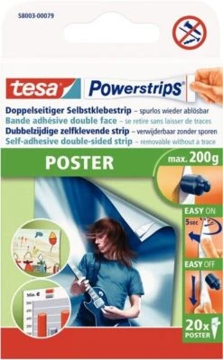 Tesa Powerbond® ULTRA STRONG PADS, Doppelseitige Montagepads, Hält Max. 6 Kg, 9 Stück, 60 X 20 Mm -Heimtextilienserien Laden 538ef04d 8e51 4376 8478 3c7503537ad9