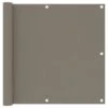 VidaXL Balkon-Sichtschutz Taupe 90x600 Cm Oxford-Gewebe -Heimtextilienserien Laden 66abbc7e a056 4e29 a0fc 9d3b199776c1