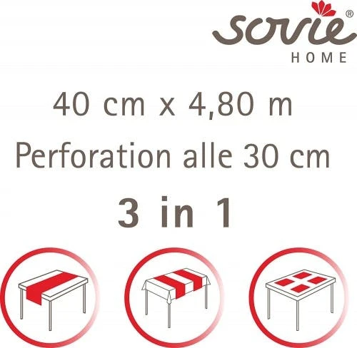 Sovie HOME Tischläufer Johanna aus Linclass® Airlaid 40 cm x 4,80 m, 1 Stück - Rosen Blumen Frühling Sommer Sovie HOME Tischläufer Johanna Aus Linclass® Airlaid 40 Cm X 4,80 M, 1 Stück - Rosen Blumen Frühling Sommer -Heimtextilienserien Laden 7d21c2a0 420c 4542 b46f e9ed58049648