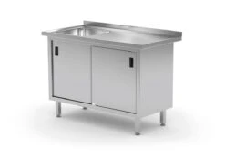 Edelstahl Gastro-Spültisch Mit Ablagefach & 3 Schubladen (Becken Links) | AISI 430 Qualität | HxBxT 85x160x60 5 Edelstahl Gastro-Spültisch Mit Ablagefach & 3 Schubladen (Becken Links) | AISI 430 Qualität | HxBxT 85x160x60 -Heimtextilienserien Laden 7f7f3018 0fec 405a ad07 1798985d9c94