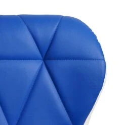 Barhocker HWC-A92, Barstuhl Tresenhocker, Höhenverstellbar Kunstleder ~ Blau -Heimtextilienserien Laden 839a6569 85be 4395 b762 af44d5aa1a4e