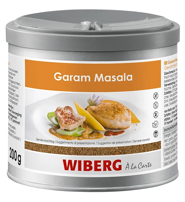 WIBERG Garam Masala Gewürzmischung Indischer Art (470 Ml)
