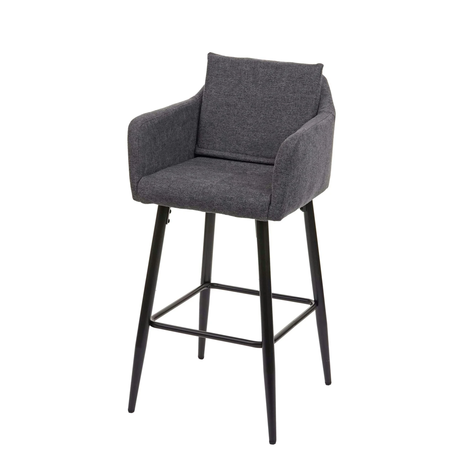 Barhocker HWC-H93, Barstuhl Tresenhocker, Fußablage Metall ~ Stoff/Textil hellgrau Barhocker HWC-H93, Barstuhl Tresenhocker, Fußablage Metall ~ Stoff/Textil Hellgrau -Heimtextilienserien Laden 931779e0 f722 417d 9283 88d9c88c494b