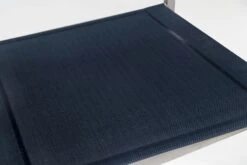 METRO Professional Stuhl, Edelstahl / Textilehne / FSC Teakholz, 55 X 56 X 85 Cm, Mit Armlehnen, Stapelbar, Schwarz -Heimtextilienserien Laden 9b7f1f02 682a 44d4 b057 67382c55cf2a