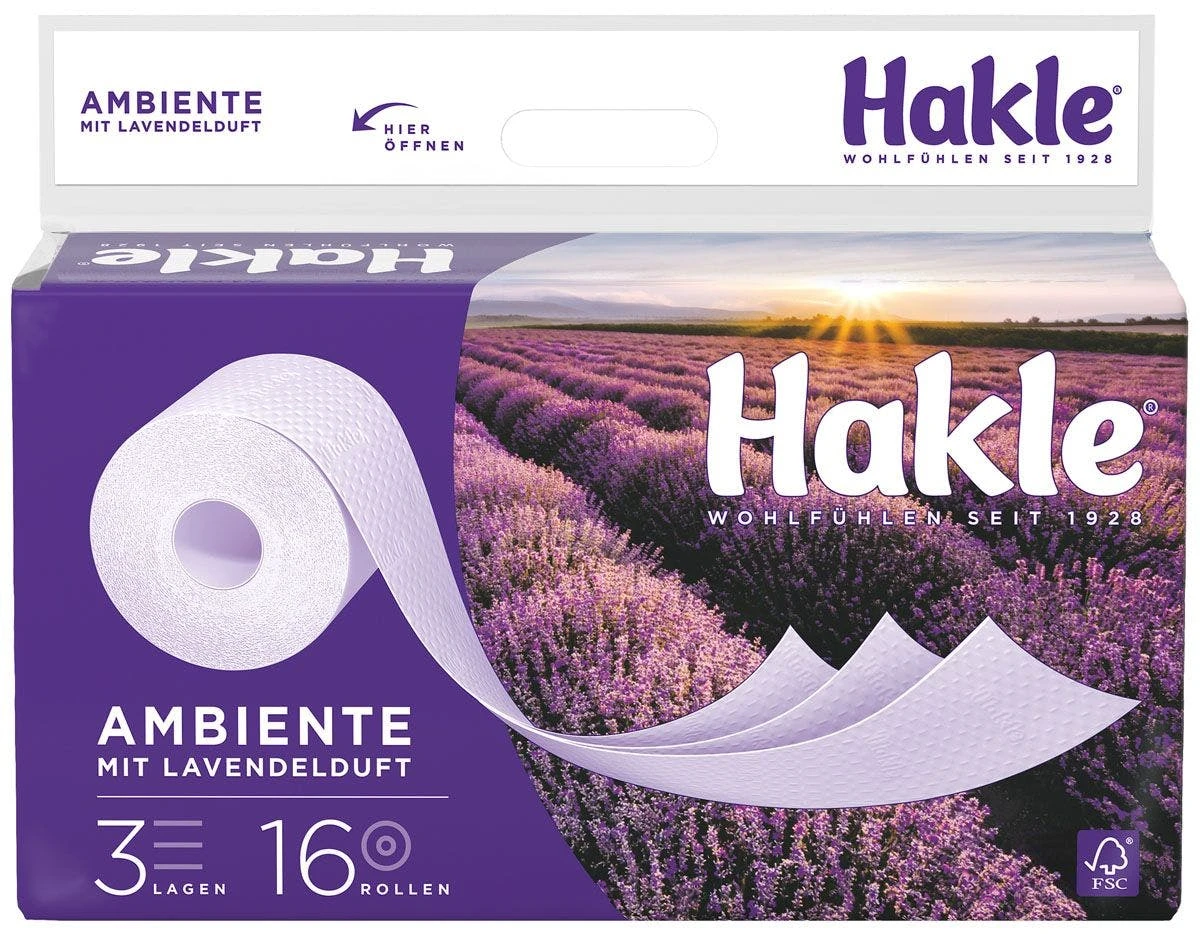 Hakle Toilettenpapier Ambiente (3-lagig, 16 Rollen) Hakle Toilettenpapier Ambiente (3-lagig, 16 Rollen) -Heimtextilienserien Laden a9c65438 b260 41bd 9ef7 9c00587edf69 1