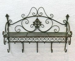 DanDiBo Garderobe Malega 12205 Wandgarderobe 60 Cm Kleiderhaken Wandregal Regal Haken -Heimtextilienserien Laden ac86f5eb 1d28 452e ace0 11a9becd6f12