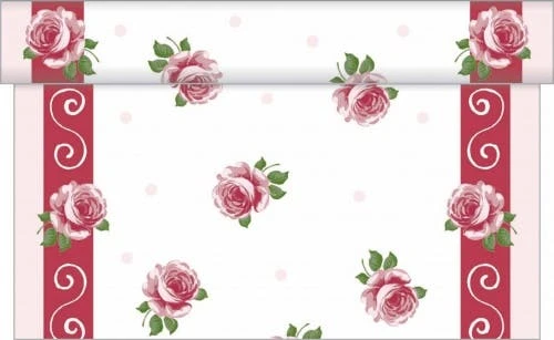 Sovie HOME Tischläufer Johanna aus Linclass® Airlaid 40 cm x 4,80 m, 1 Stück - Rosen Blumen Frühling Sommer Sovie HOME Tischläufer Johanna Aus Linclass® Airlaid 40 Cm X 4,80 M, 1 Stück - Rosen Blumen Frühling Sommer -Heimtextilienserien Laden b3ba5f70 04be 4310 a52c ef3e3667e40e