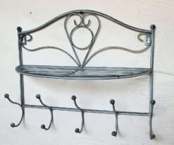 DanDiBo Garderobe Malega 12205 Wandgarderobe 60 Cm Kleiderhaken Wandregal Regal Haken -Heimtextilienserien Laden b5f6f27b dbe1 4782 97d6 61253b683be4