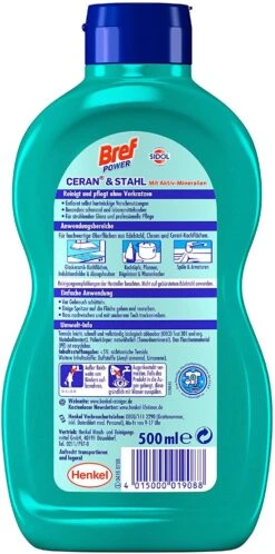 Bref Power Ceran & Stahl 6er Pack Edelstahl Reinigung 6x500 Ml Reinigungsmittel -Heimtextilienserien Laden b925aad2 719c 46bf be3b cb41298aea0e