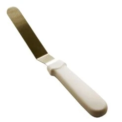 Tortenheber/ Tortenmesser/ Winkelpalette Aus Edelstahl - 25,5 Cm Schwarzer Griff -Heimtextilienserien Laden c1408f48 6e12 4633 9b36 13246eb3dba3