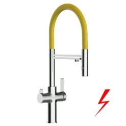 Niederdruck 3 Wege Wasserhahn Küchenarmatur Spültischmischer FC Verchromt, Mit 360° Schwenkbarem Stahlfeder Auslauf Und Abnehmbare 2 Strahl Handbrause -Heimtextilienserien Laden c4d33ce1 5041 4a63 83ba fc4161d6f31c