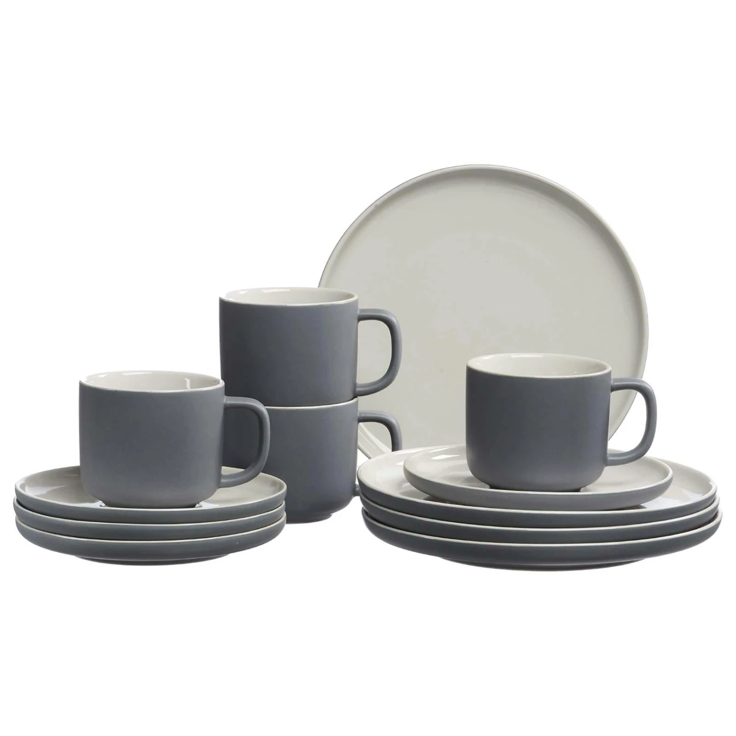 Ritzenhoff & Breker CASA Kaffeeservice grau-braun 12-teilig - A Ritzenhoff & Breker CASA Kaffeeservice Grau-braun 12-teilig - A -Heimtextilienserien Laden c72f2c58 b40b 40e1 bad3 d7deca511aa6