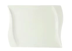 Tafelservice Moonlight 12tlg. - Weiß Mit Farbigem Gittermuster-Dekor Und Geschwungenen Kanten - Für 6 Personen -Heimtextilienserien Laden d4ce78e7 9f39 4d57 abae 418dd48510e6 1