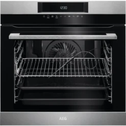 AEG 9000 SteamPro Dampfbackofen / Dampfreinigung / MaxiKlasse™ - Extra Großer Garraum (70 Liter) / Schwarz BSK792280B -Heimtextilienserien Laden da04d33a 9159 43da a3e9 e5327d058ad8