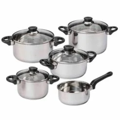 Töpfe Set Mit Glasdeckel, 12 Stück -Heimtextilienserien Laden da3006fb 913c 460f b6e8 a3634b59815b