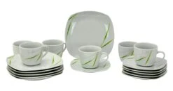 Kombiservice Aviva 62tlg. Weiß Mit Farbigem Dekor Für 6 Personen -Heimtextilienserien Laden da9b2870 d1a9 48f4 8bd8 78ebf88d564f