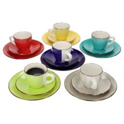 18-teiliges Tellerset Ibiza Rainbow Für 6 Personen Im Farbenfrohen Stil -Heimtextilienserien Laden ded3c7fb 5eb9 4056 bb1c d81520be38e4