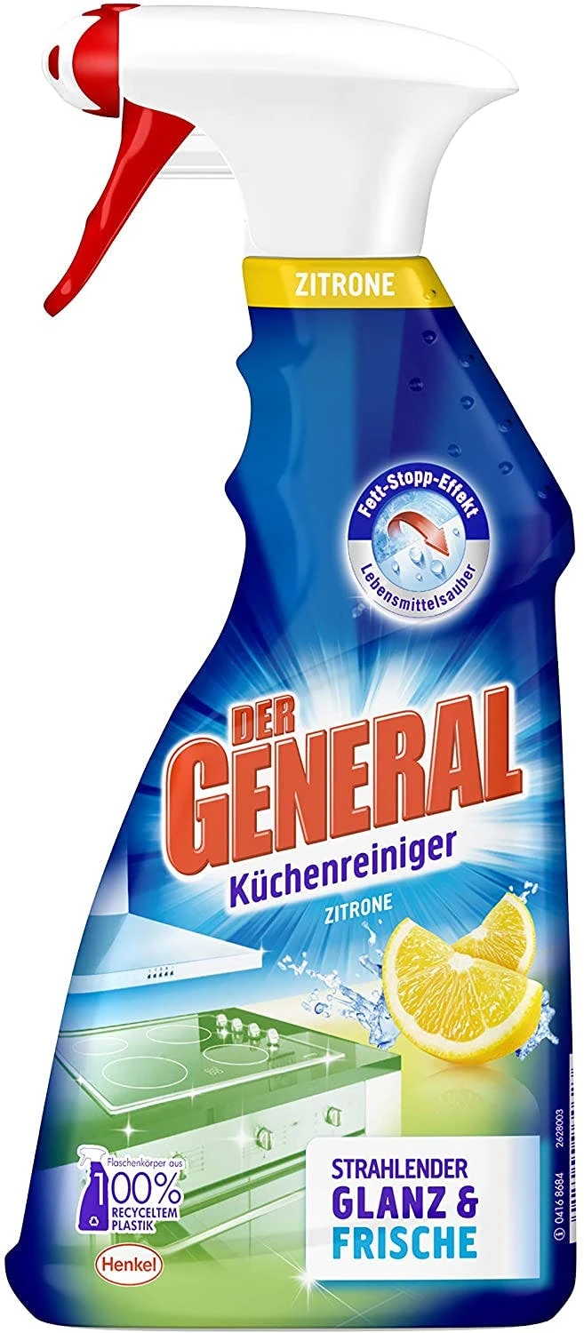 Der General Küchenreiniger Zitrone Spray 500 ml Reinigungsmittel Reiniger Der General Küchenreiniger Zitrone Spray 500 Ml Reinigungsmittel Reiniger -Heimtextilienserien Laden e504f327 7349 47da bb0b 8443e89672c8