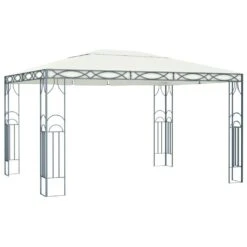 VidaXL Pavillon 300 X 290 Cm Weiß Rund -Heimtextilienserien Laden e8597476 032c 47ba bf93 5499e56ad910