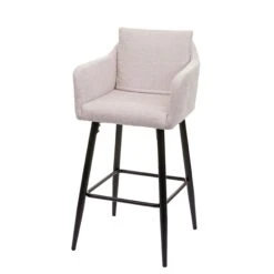 Barhocker HWC-H93, Barstuhl Tresenhocker, Fußablage Metall ~ Stoff/Textil Hellgrau 5 Barhocker HWC-H93, Barstuhl Tresenhocker, Fußablage Metall ~ Stoff/Textil Hellgrau -Heimtextilienserien Laden ecd362f9 79a1 4f10 950d 9ec428da9b11