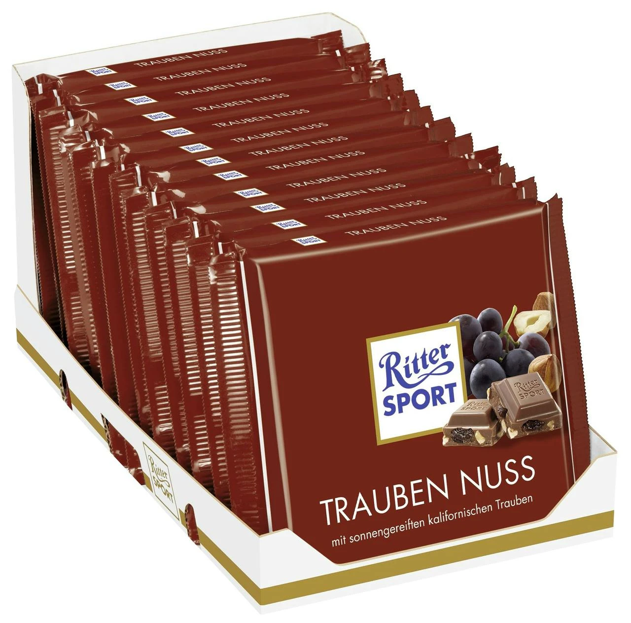 Ritter Sport Nuss Klasse Voll-Nuss 10 x 100 g (1 kg) Ritter Sport Nuss Klasse Voll-Nuss 10 X 100 G (1 Kg) -Heimtextilienserien Laden ef0b553f e721 4006 a12a 0d3152ad6b4b 1