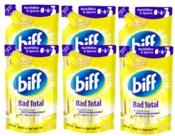 Biff Bad Total Zitrus Badreiniger Bad Reiniger Badezimmer 12x250 Ml Nachfüllpack -Heimtextilienserien Laden f54fec91 0255 4d68 bcb7 be18c9fbd2fb